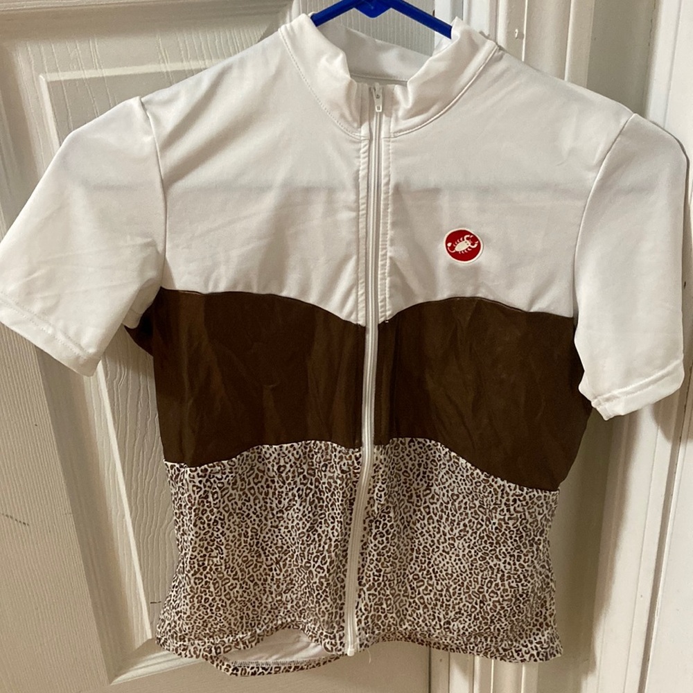 Castelli Safari/White Safari Cycling Jersey